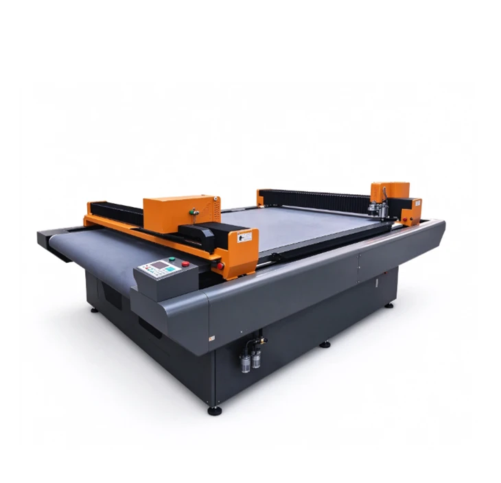 Double Head Automatic Vibrating Knife Cutting Machine