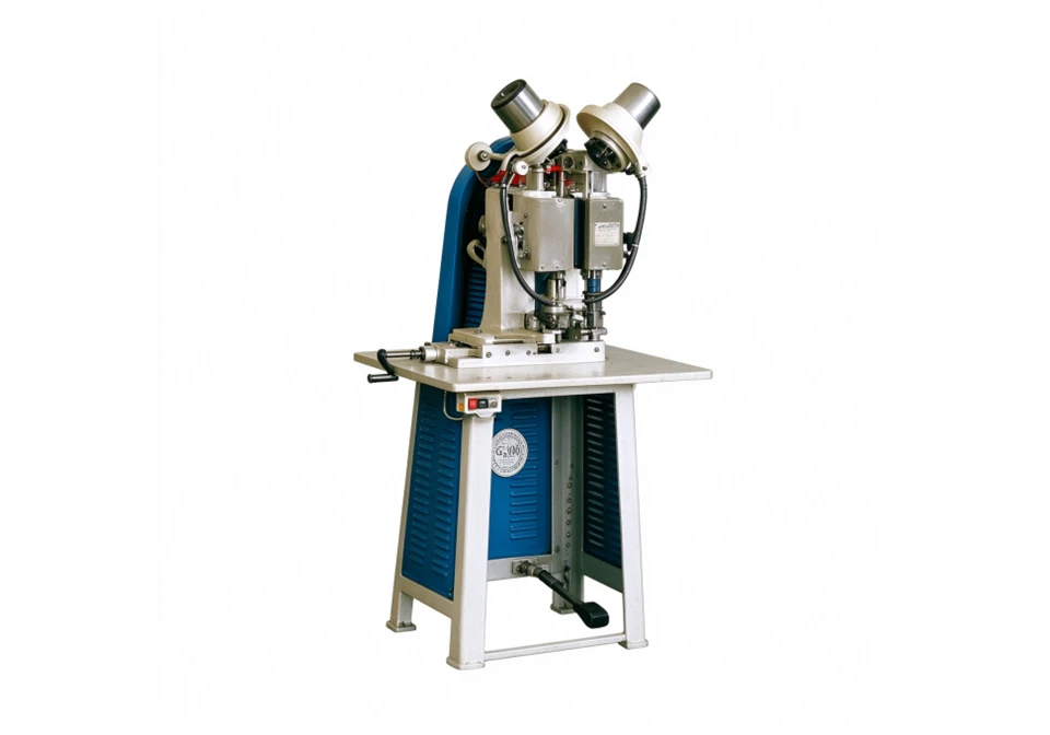 Twin Head Eyeletting Machine